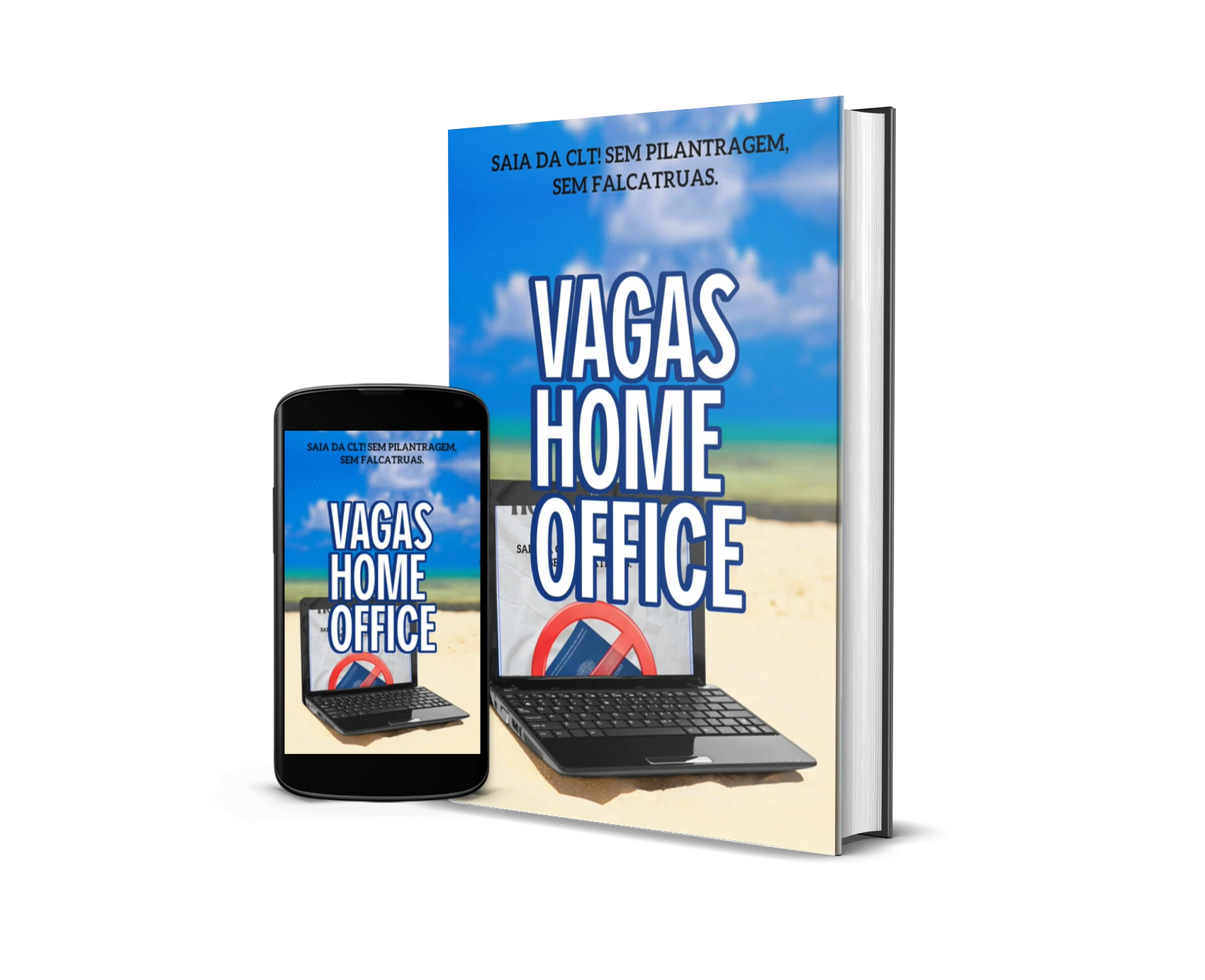 E-book Oficina Vagas Home Office em versão impressa e no celular